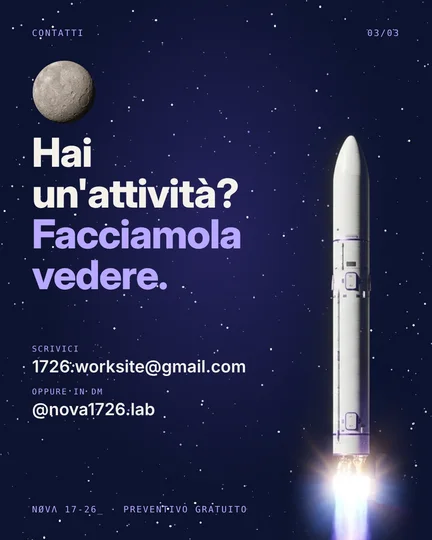 Post dei contatti NØVΛ